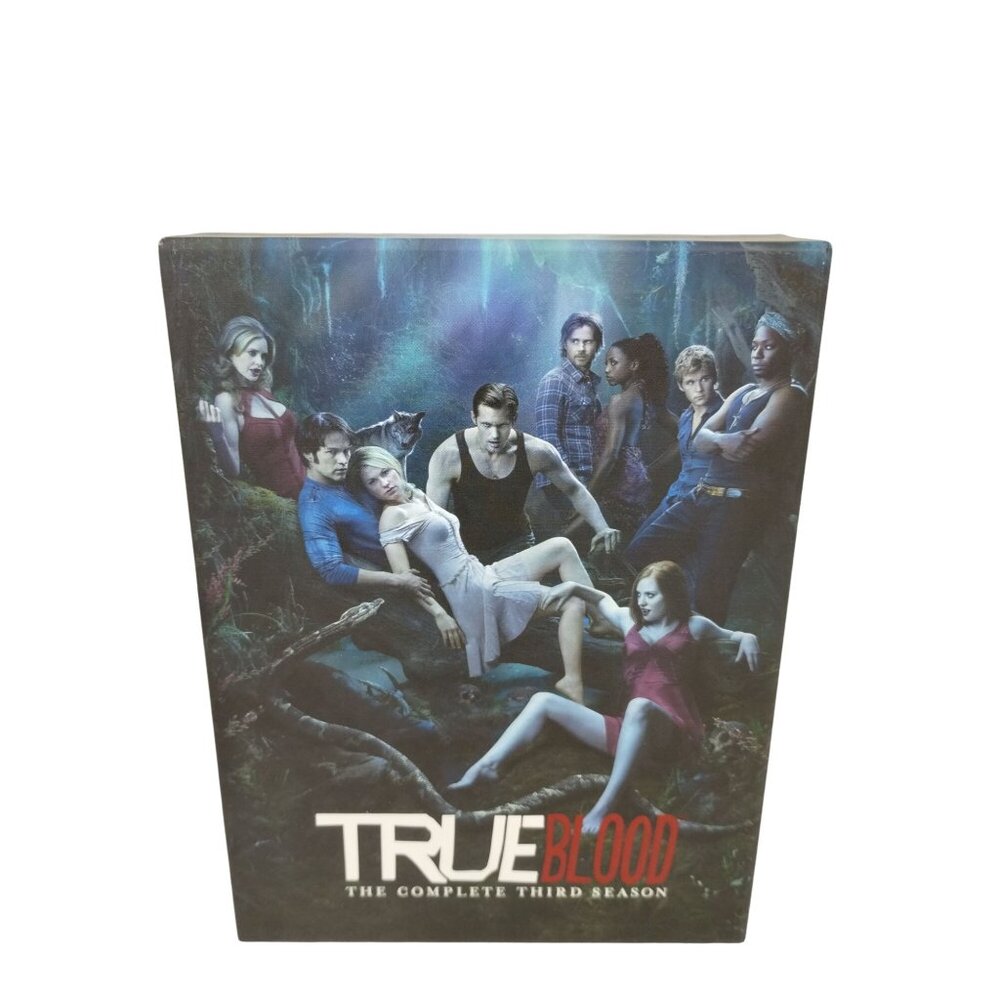 True Blood Complete 3rd Season HBO 5 Disc DVD Set Vampires Werewolves